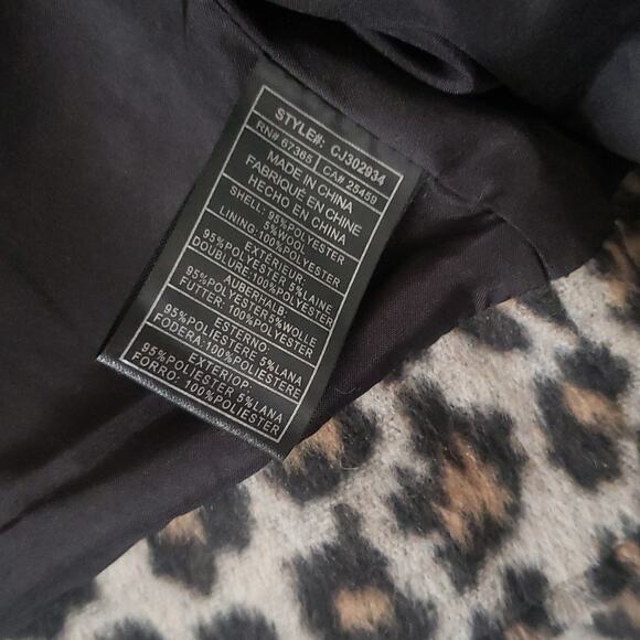 Cupcakes and Cashmere Margaux Leopard Moto Jacket - Picture 10 of 11